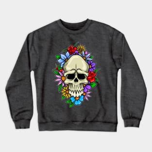 Skull Bouquet Crewneck Sweatshirt